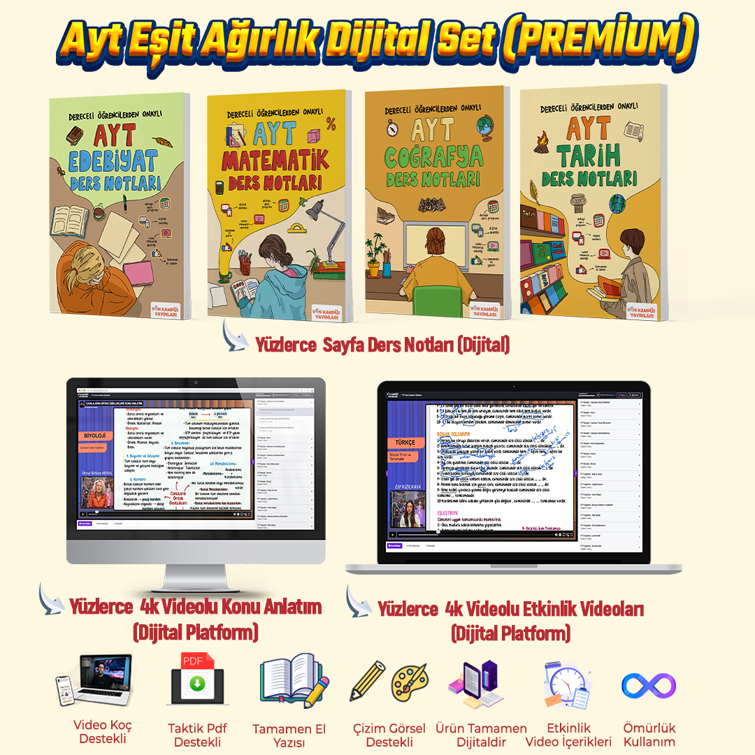 Ayt Eşit Ağırlık Dijital Set (Premium)