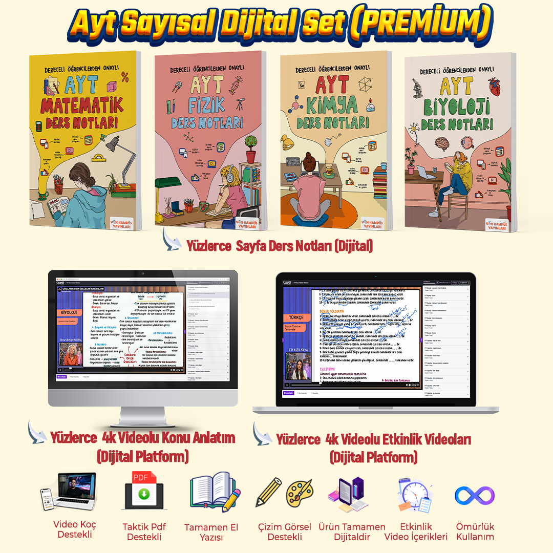 Ayt Sayısal Dijital Set (Premium)